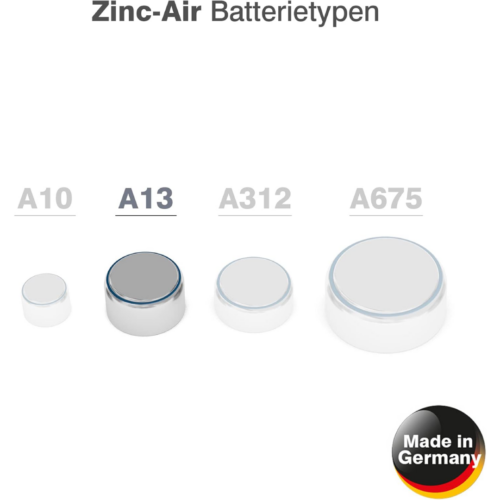 Camelion Zinc Air A13-BP6(0 Hg) 6PC Card