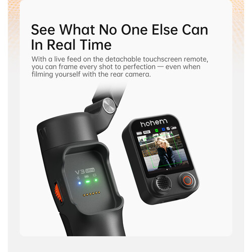 Hohem iSteady V3 Ultra AI Gimbal (Black)