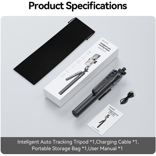 TELESIN Intelligent Auto-Tracking Tripod