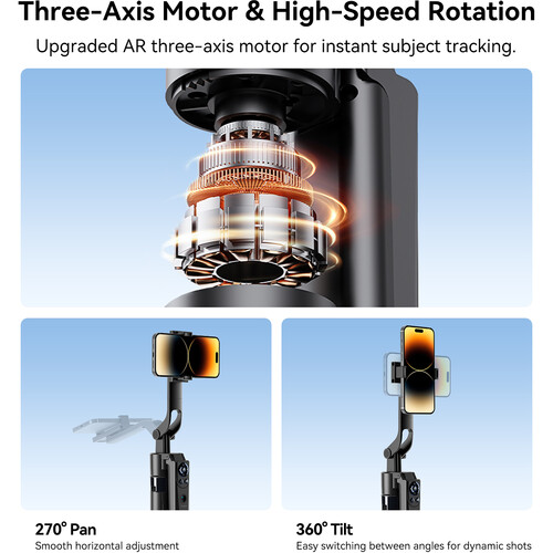 TELESIN Intelligent Auto-Tracking Tripod
