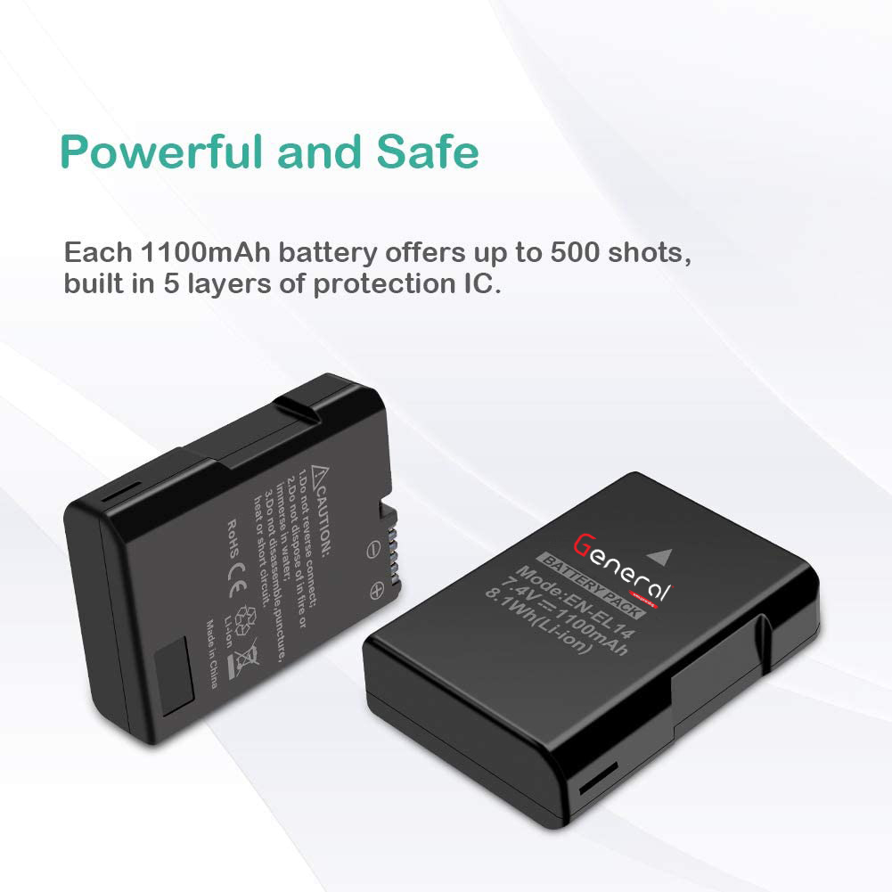 General Battry E14      1100mAh -3