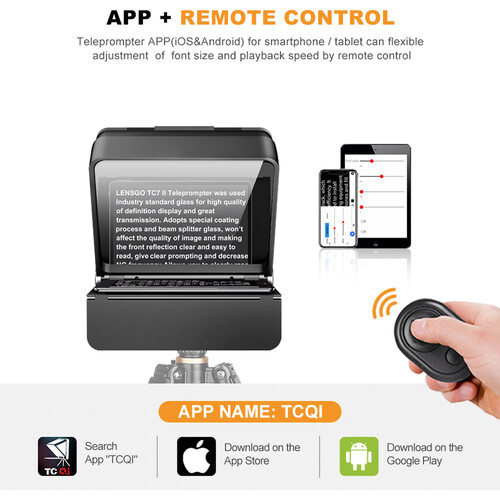 LENSGO TC7II Teleprompter (Ultimate Kit)