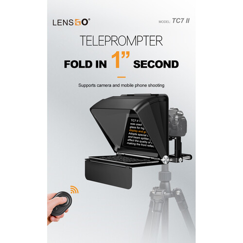 LENSGO TC7II Teleprompter (Ultimate Kit)