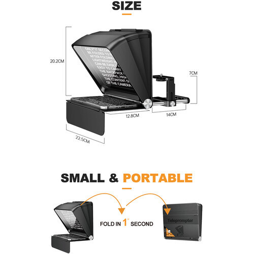 LENSGO TC7II Teleprompter (Ultimate Kit)