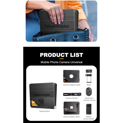 LENSGO TC7II Teleprompter (Ultimate Kit)