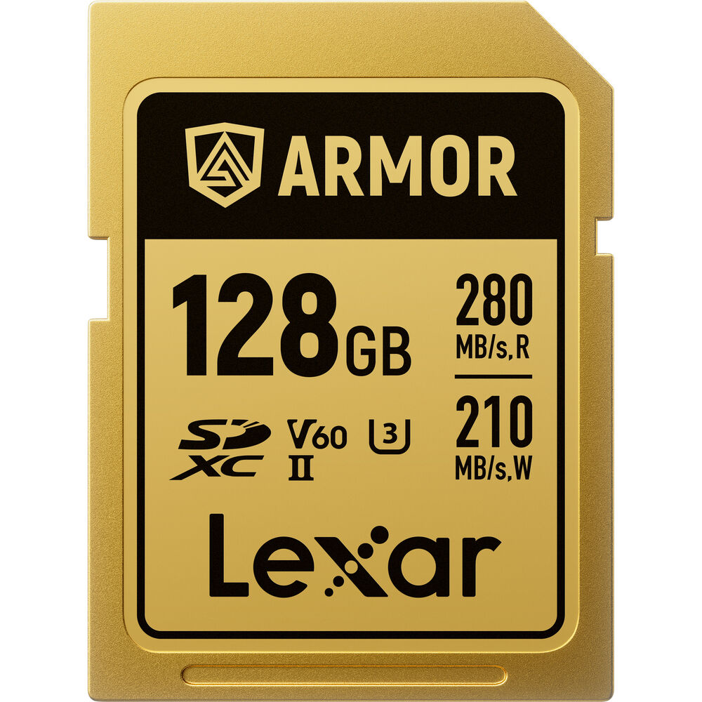 Lexar ARMOR SD 128GB Gold Pro 280MB/s V60