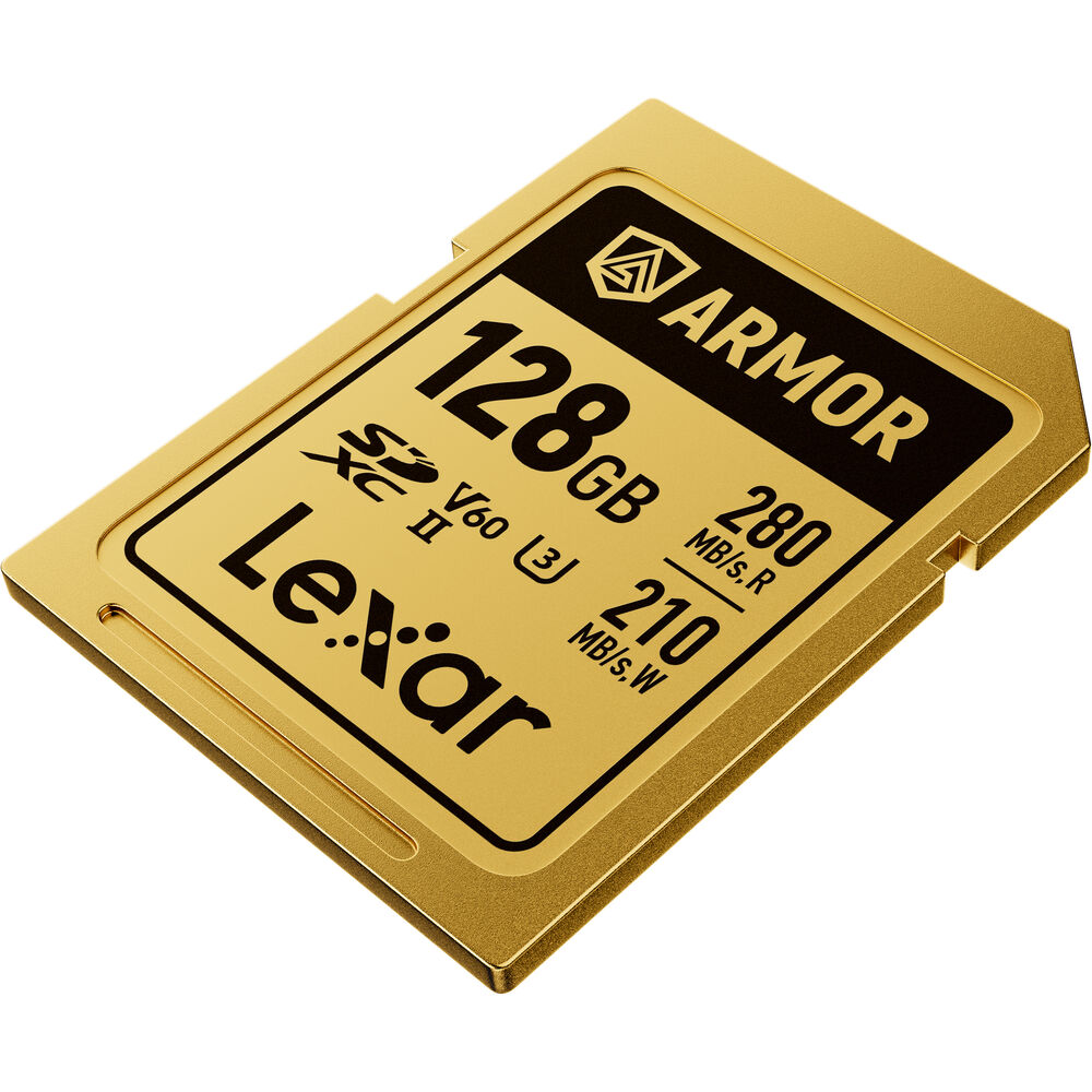 Lexar ARMOR SD 128GB Gold Pro 280MB/s V60