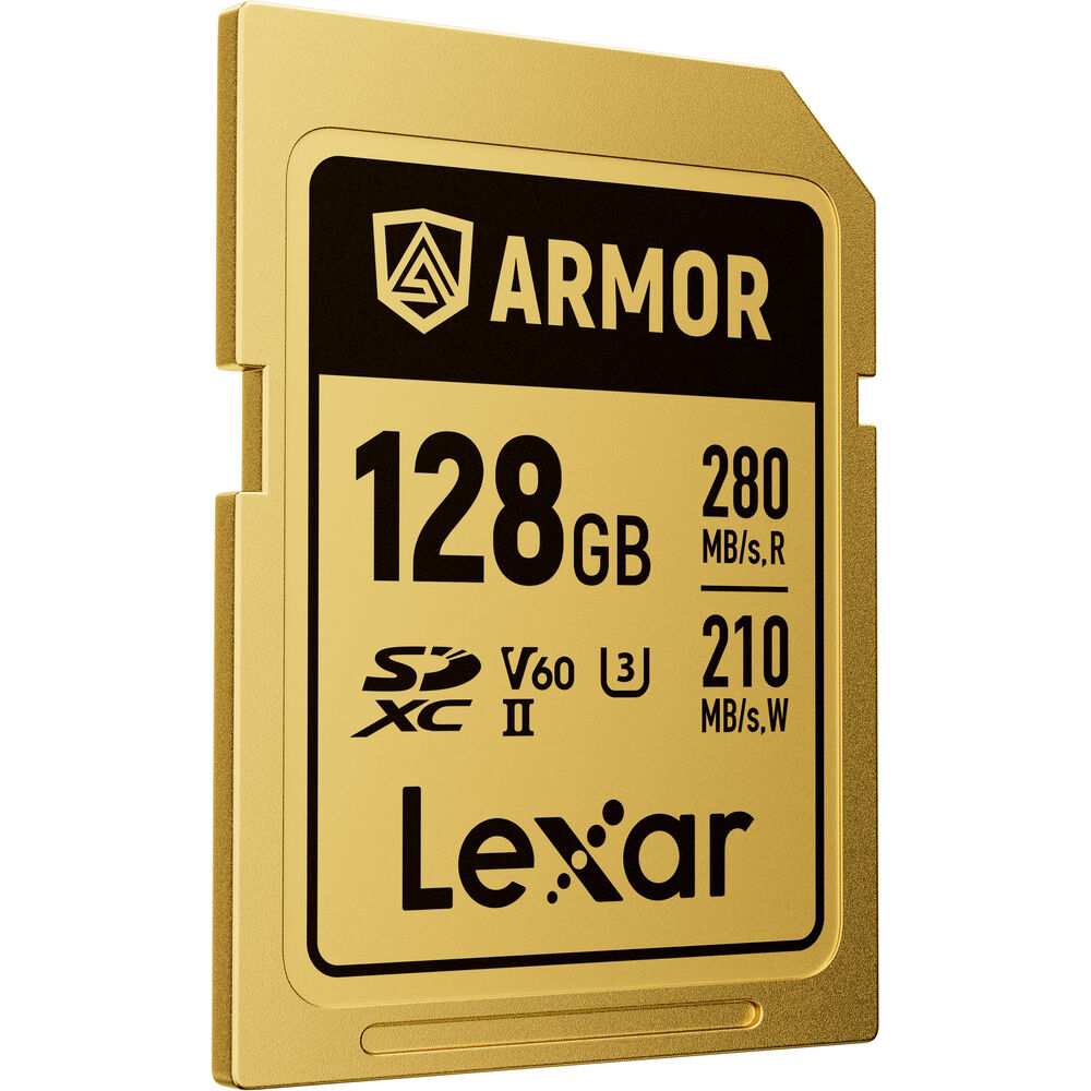 Lexar ARMOR SD 128GB Gold Pro 280MB/s V60