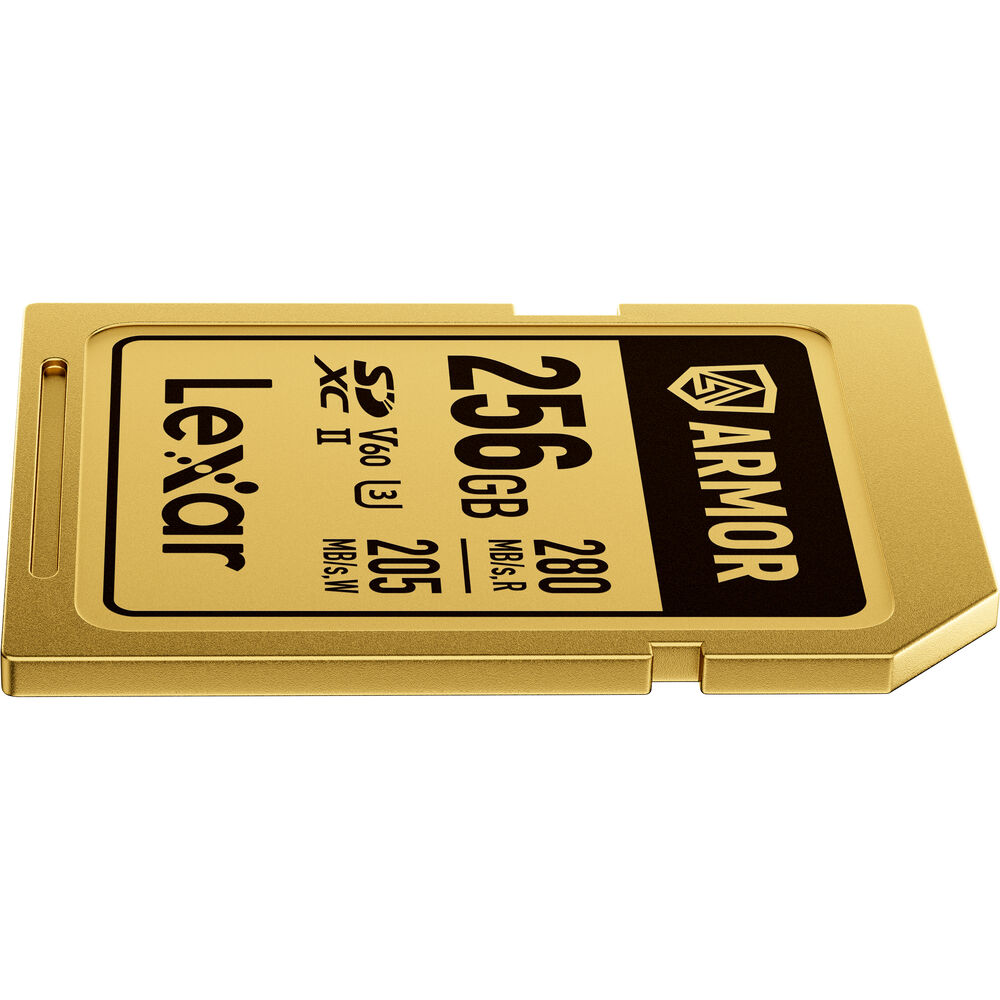 Lexar ARMOR SD 256GB Gold Pro 280MB/s V60