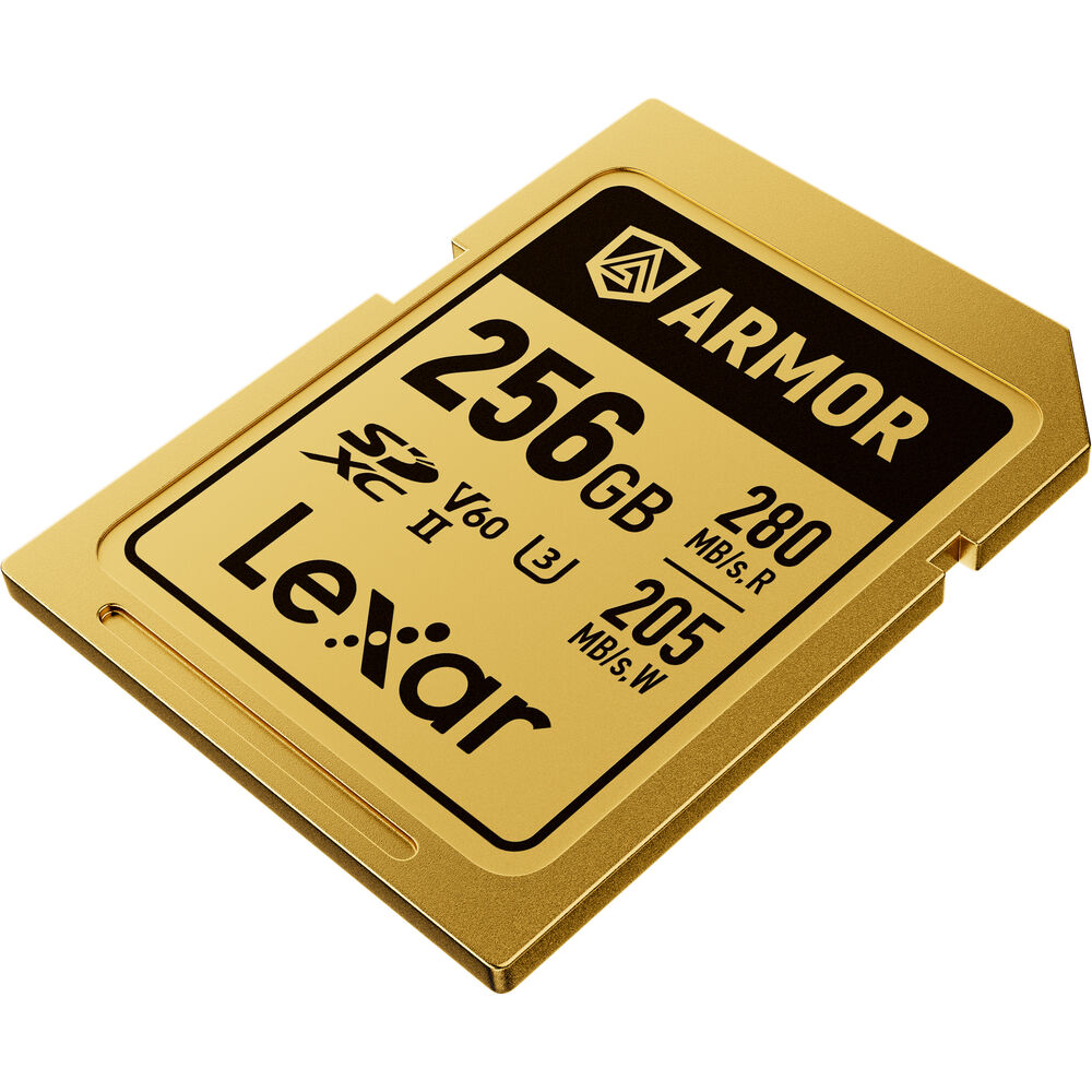 Lexar ARMOR SD 256GB Gold Pro 280MB/s V60