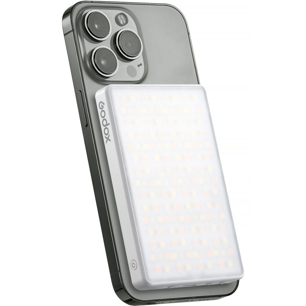 Godox MA5R RGB LED Light and Power Bank (White)