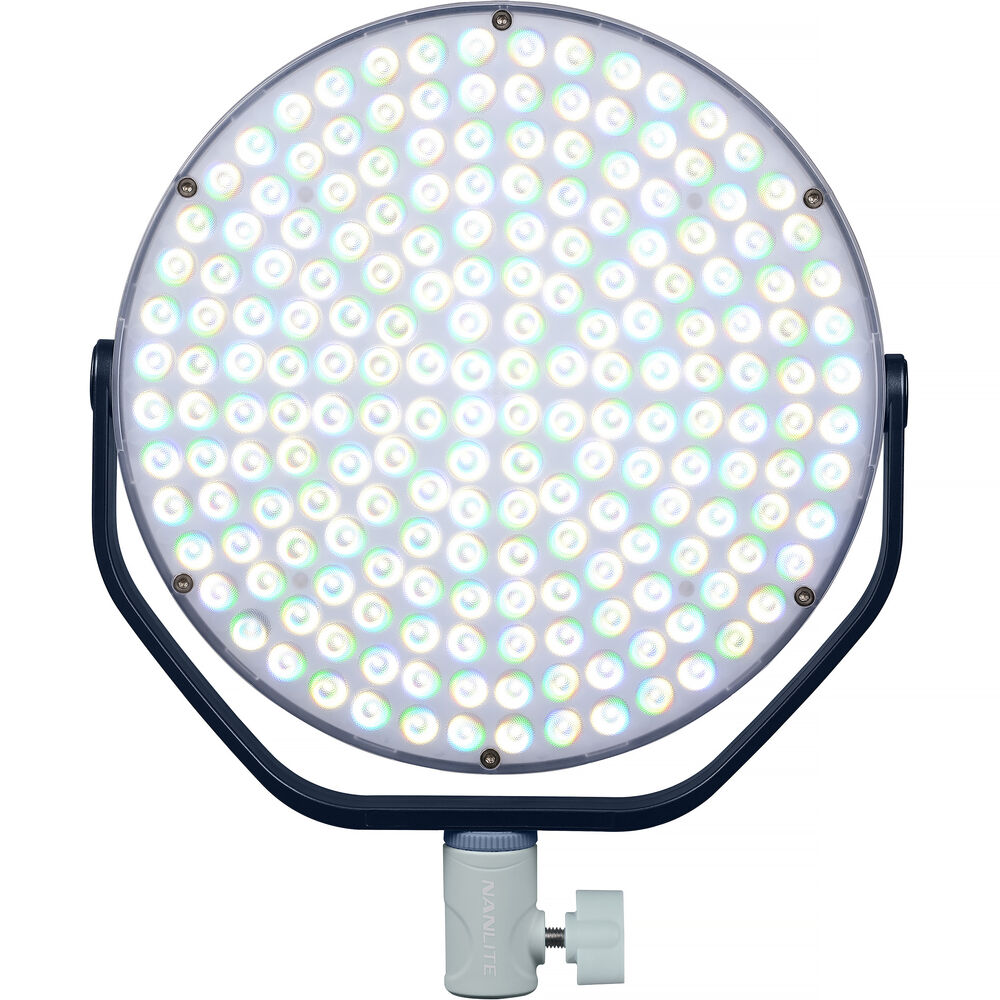 Nanlite miro 60c RGB Round LED Light Panel (Midnight Blue)