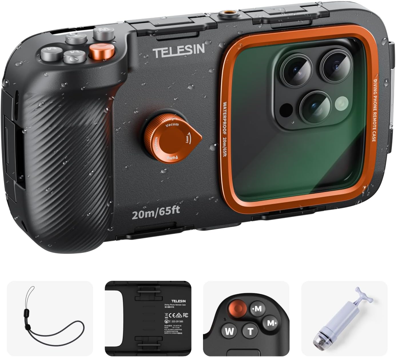 Telesin P4-WTP-06 Diving Phone Case