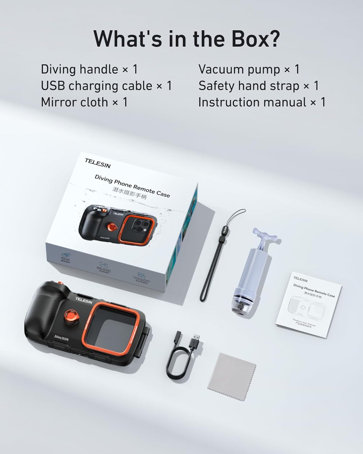 Telesin P4-WTP-06 Diving Phone Case