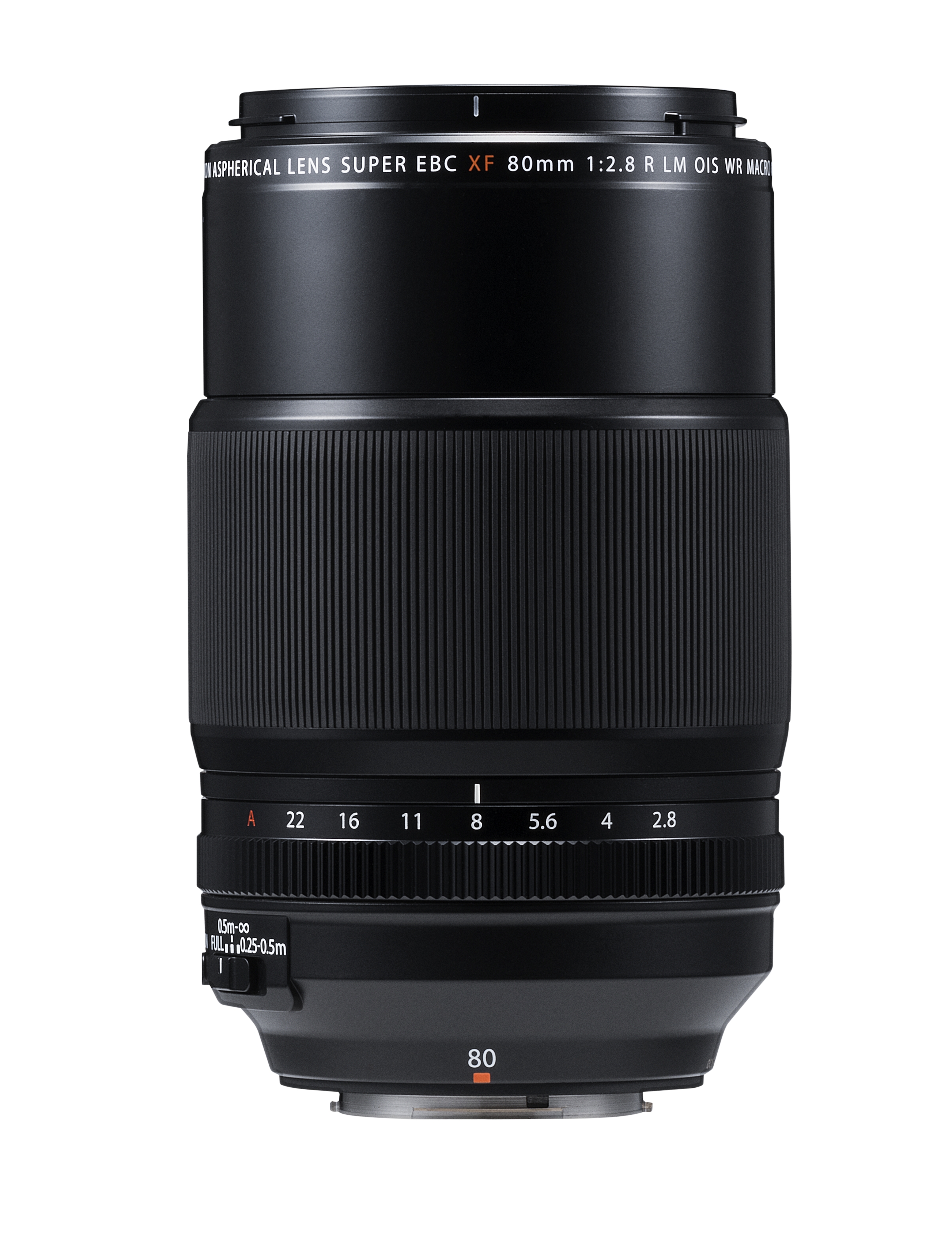 FUJIFILM XF 80mm f/2.8 R LM OIS WR Macro Lens