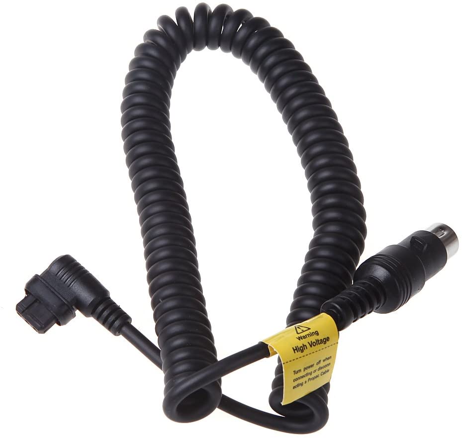 CX Power Cable for Connecting PB820 PB960 Flash Power Pack and Canon Speedlite