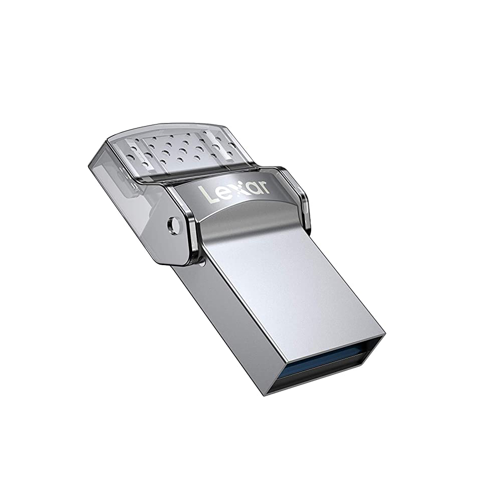 Lexar 32GB  JumpDrive Dual Drive D35c USB 3.0 Type-C Flash Drive 100MB/s