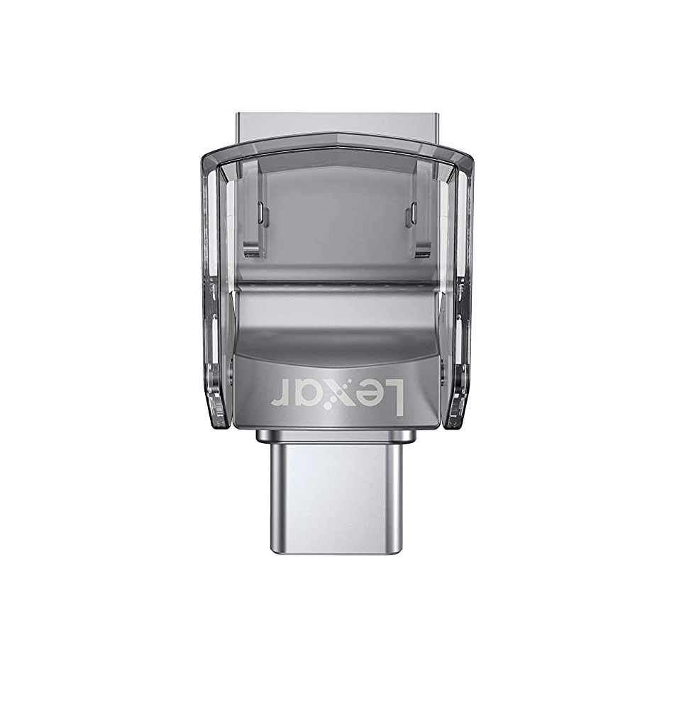 Lexar 128GB  JumpDrive Dual Drive D35c USB 3.0 Type-C Flash Drive 100MB/s