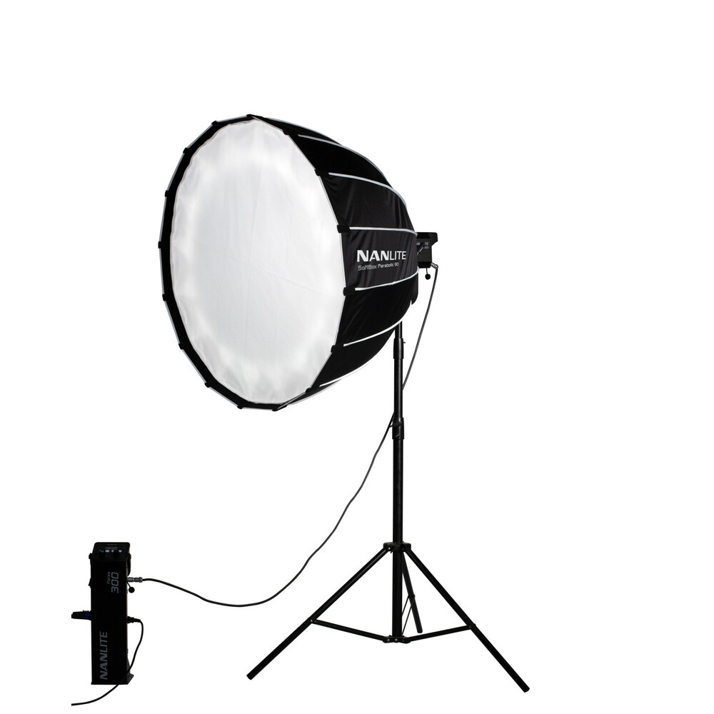 nanlite Para 90 Quick-Open Softbox with Bowens Mount (90CM)