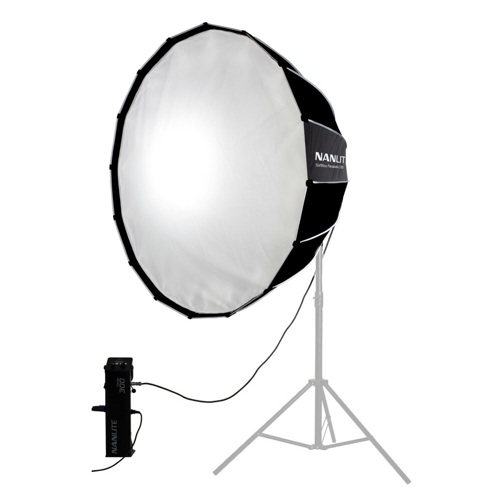 nanlite Para 120 Quick-Open Softbox with Bowens Mount (120CM)