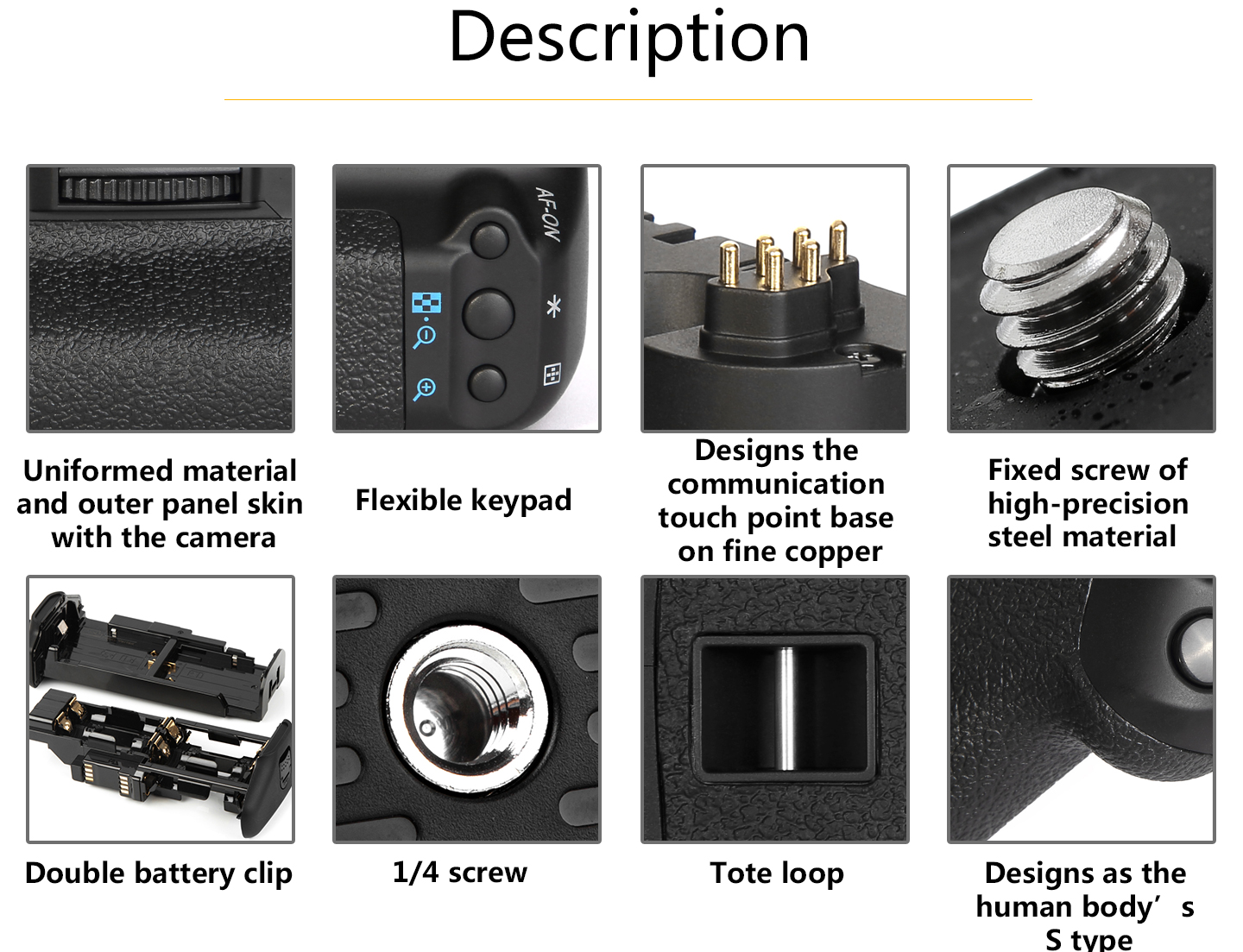 Pixel battery grip E7 for Canon 7D