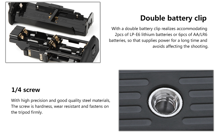 Pixel battery grip E16 for Canon 7D II