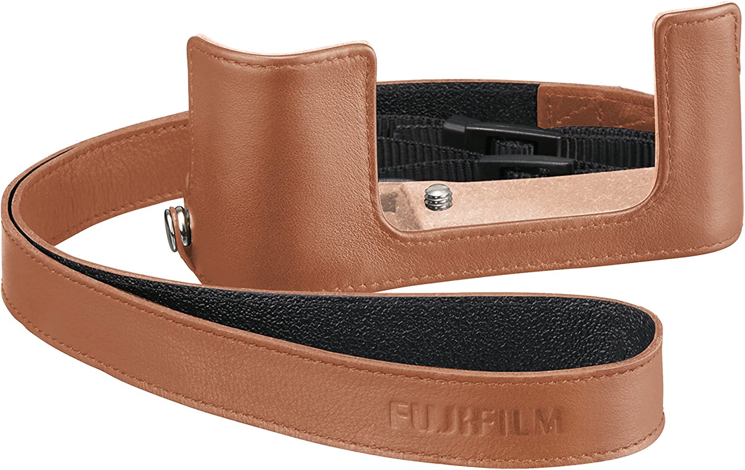 Bottom leather case and strap BLC-XA5 (IndianRed)