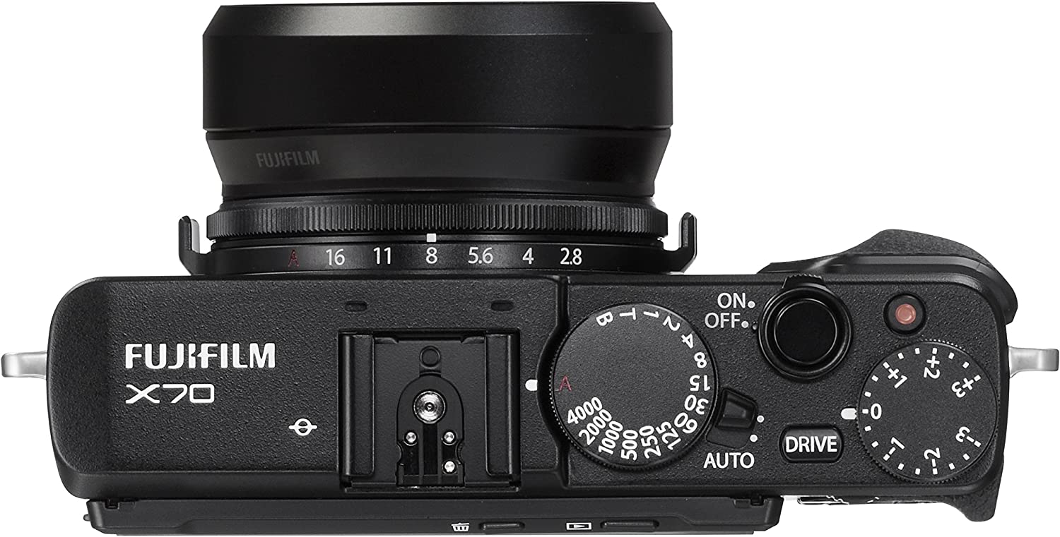 FUJIFILM LH-X70 Lens Hood for X70 Digital Camera (IndianRed)