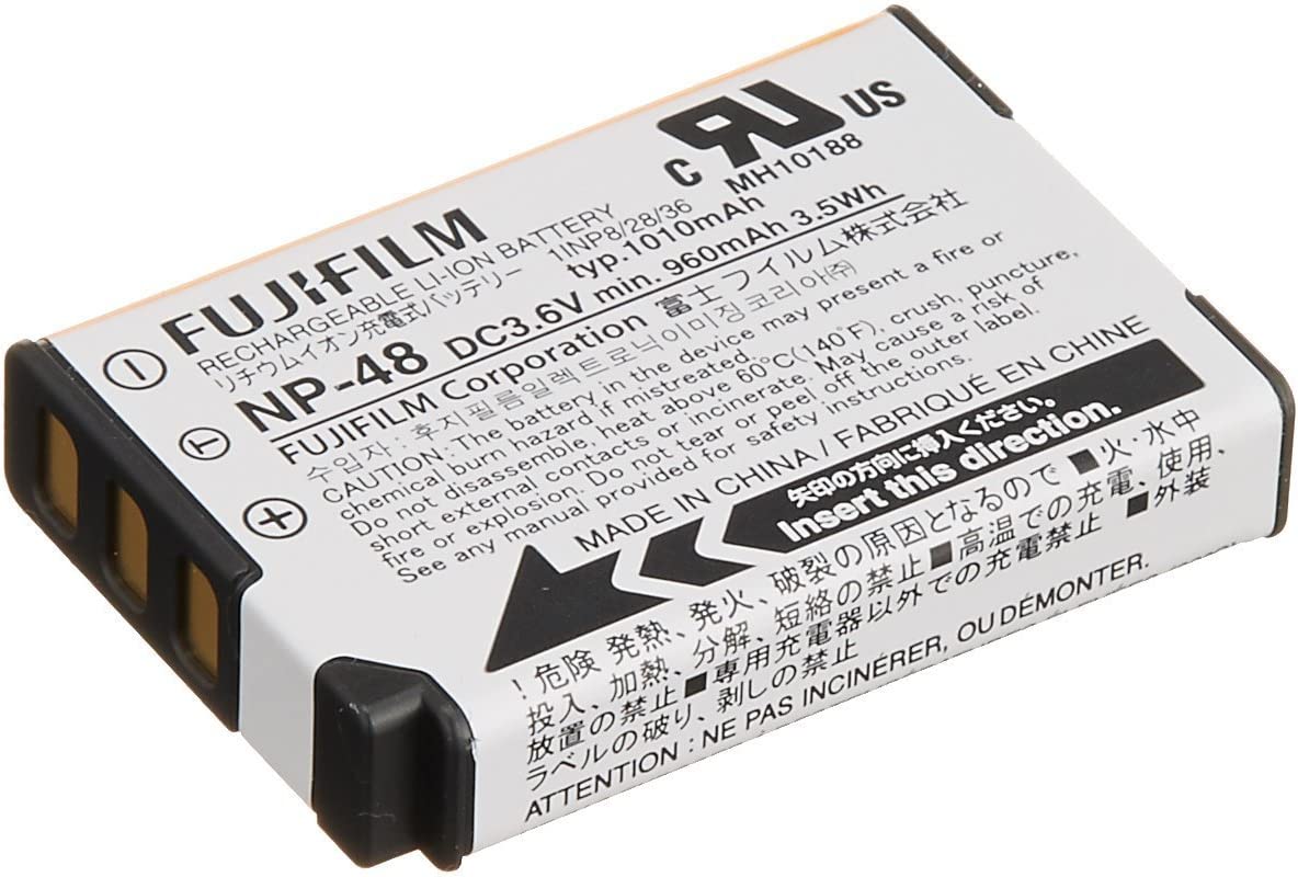 FUJIFILM NP-48 Rechargeable Lithium-Ion Battery for XQ1 Digital Camera (3.6V, 1010mAh)