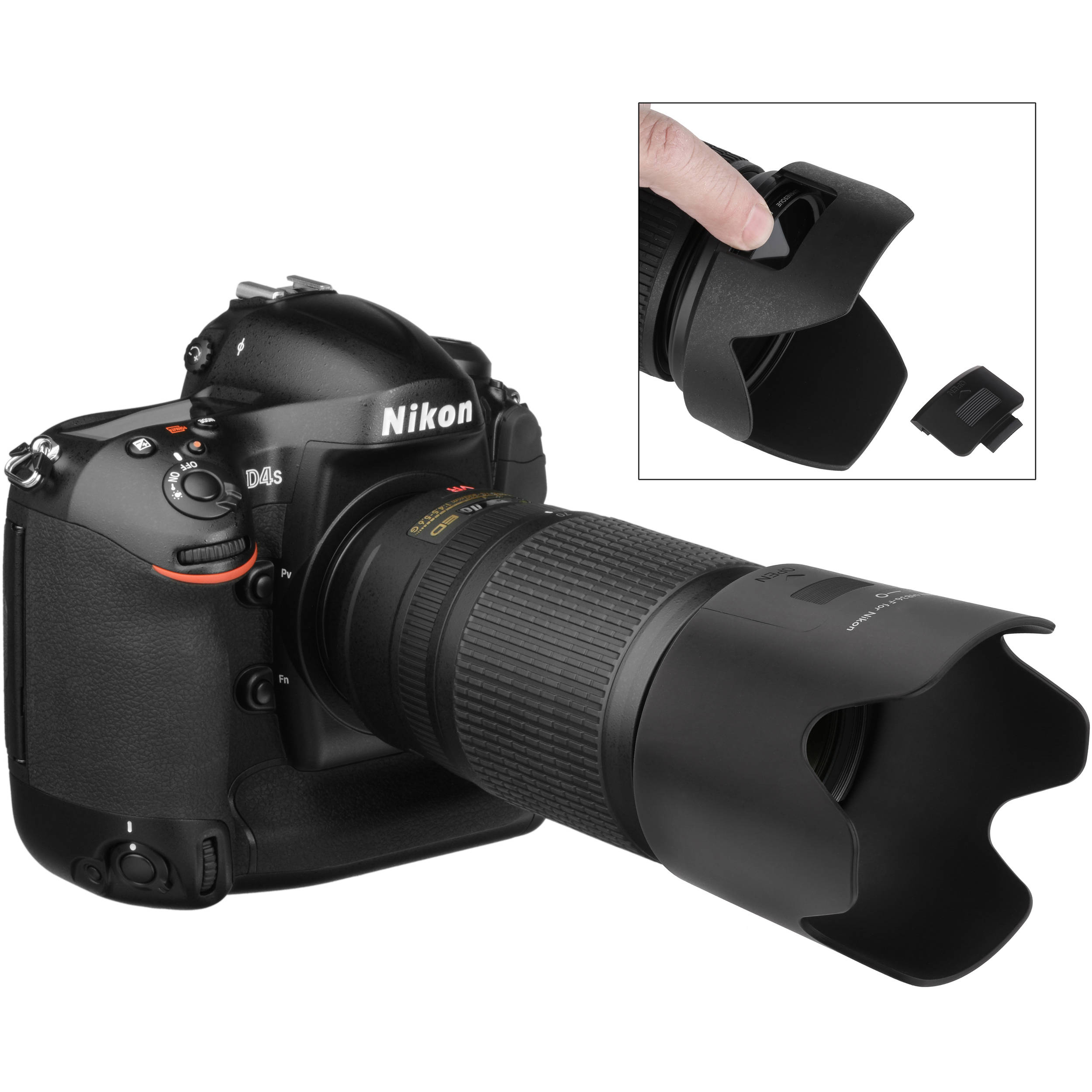 non brand HB-36 Lens Hood AF-S VR- 70-300mm f/4.5-5.6G
