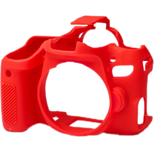 easyCover Silicone Protection Cover for Canon EOS 77D (Red)