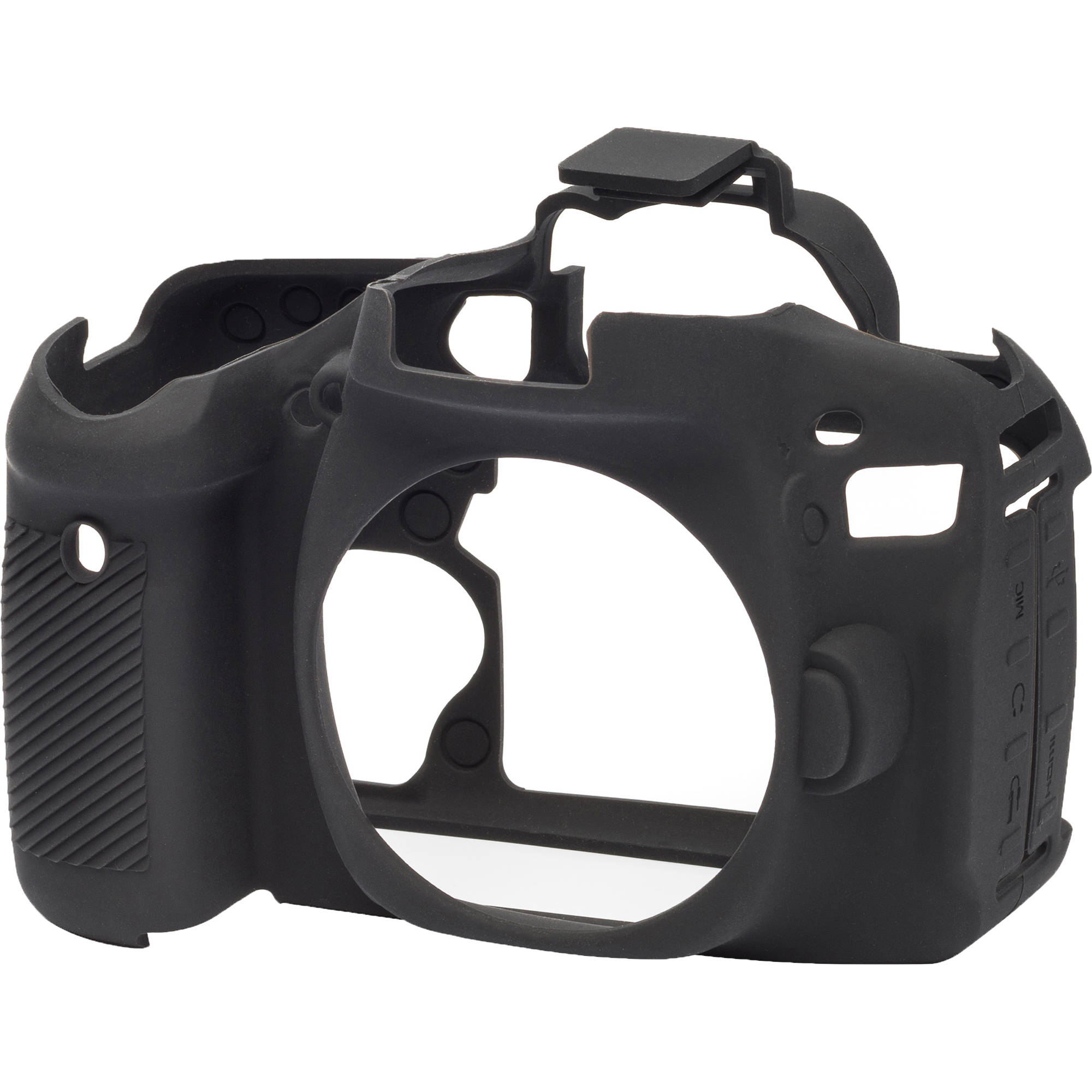 easyCover Silicone Protection Cover for Canon EOS 80D (Black)