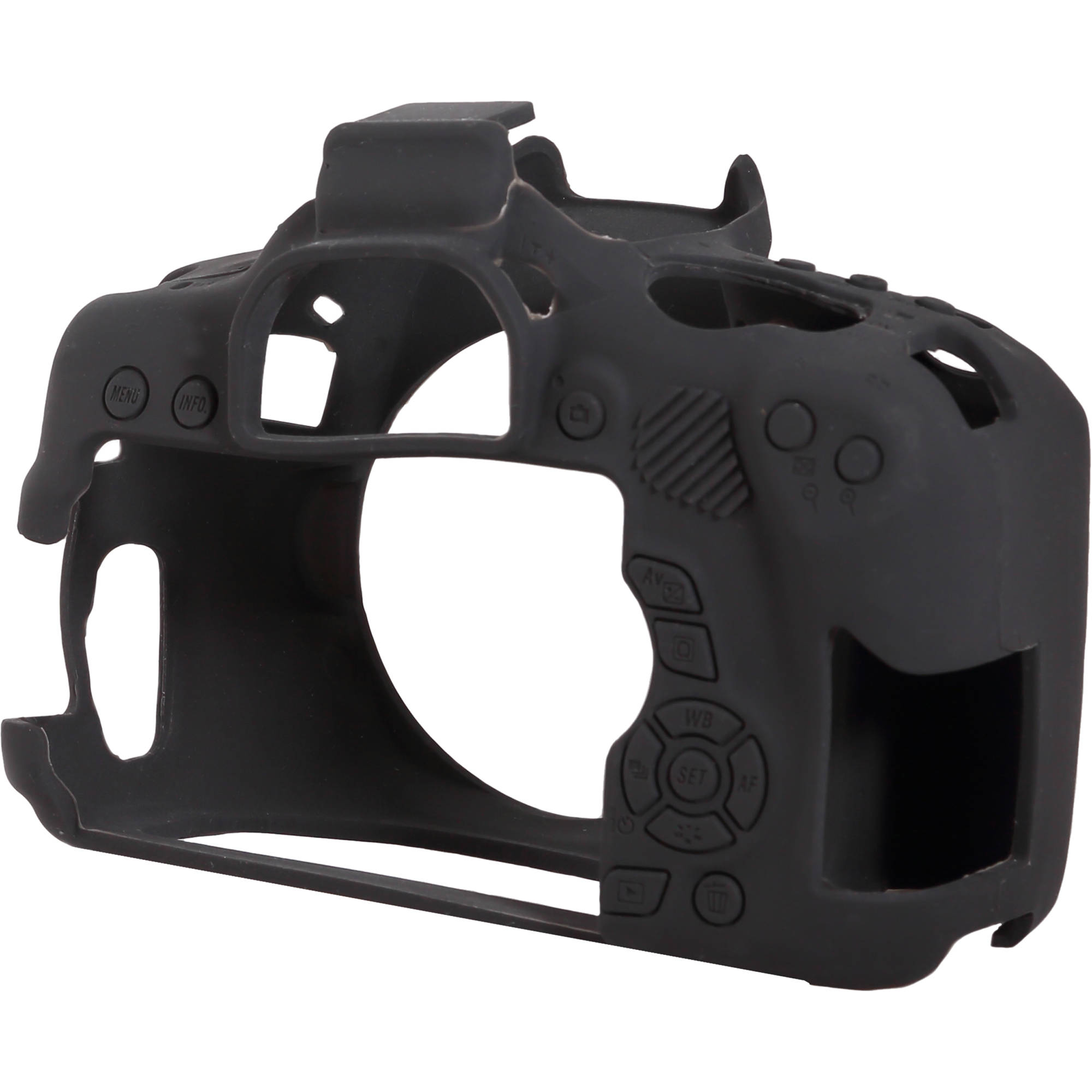 easyCover Silicone Protection Cover for Canon EOS 750D (Black)