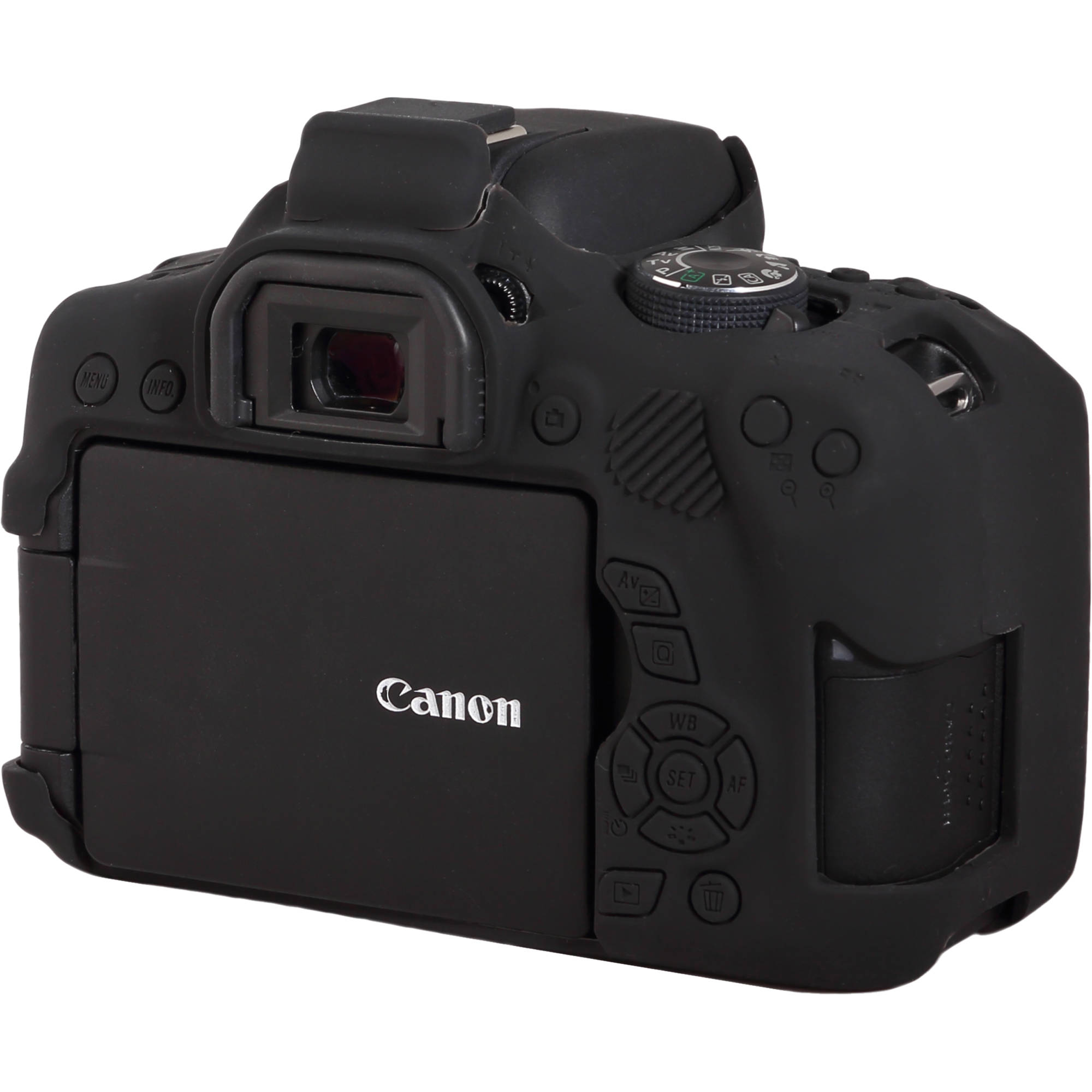 easyCover Silicone Protection Cover for Canon EOS 750D (Black)