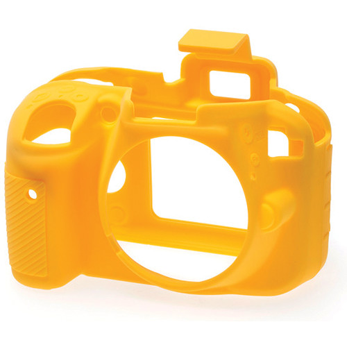 easyCover Silicone Protection Cover for Nikon D3300 and D3400 (Yellow)