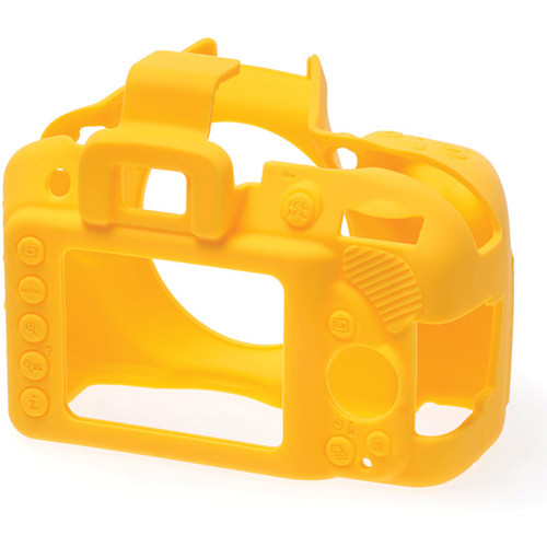 easyCover Silicone Protection Cover for Nikon D3300 and D3400 (Yellow)