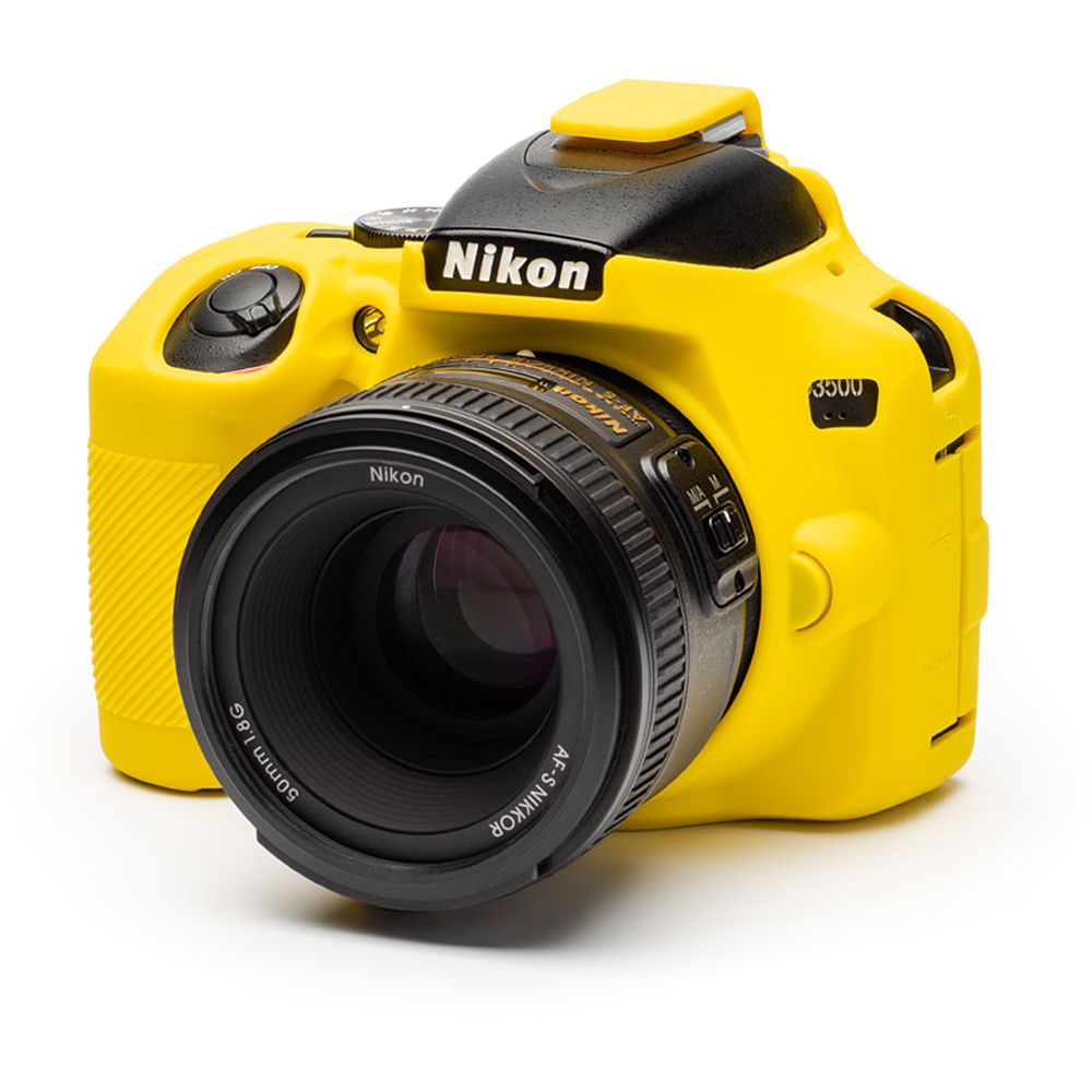 easyCover Silicone Protection Cover for Nikon D3500 (Yellow)