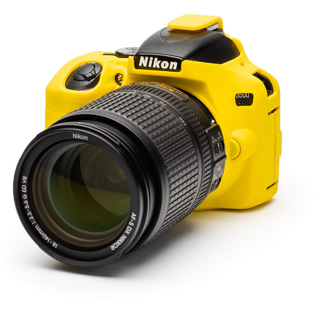 easyCover Silicone Protection Cover for Nikon D3500 (Yellow)