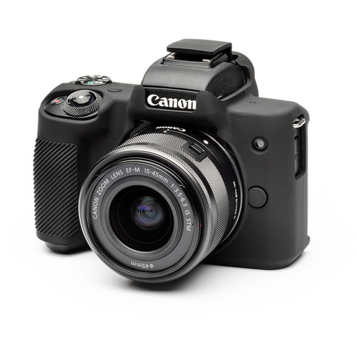 easyCover Silicone Protection Cover for Canon M50 (Black)