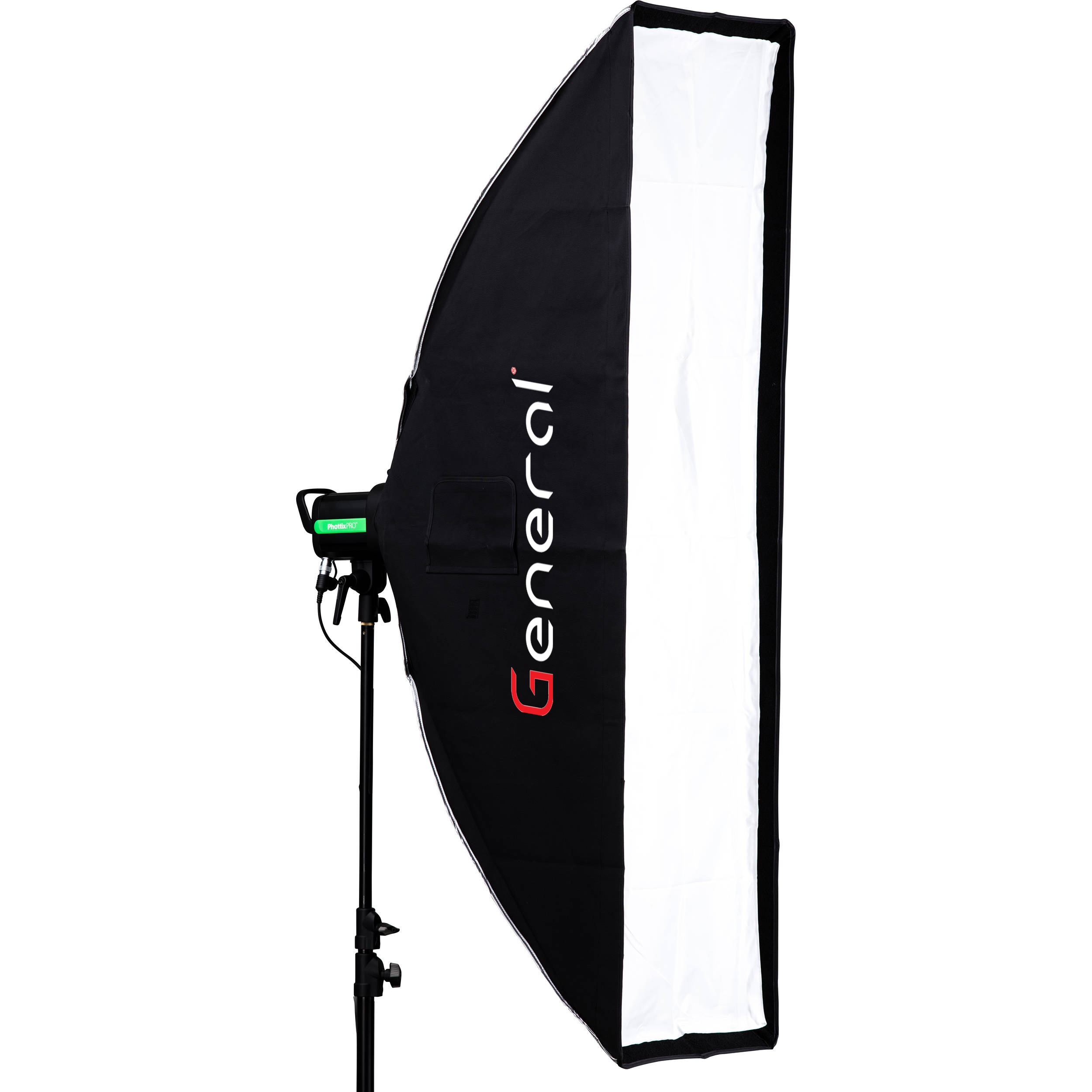General easy open Strip softbox with grid and Bowens 160*35cm