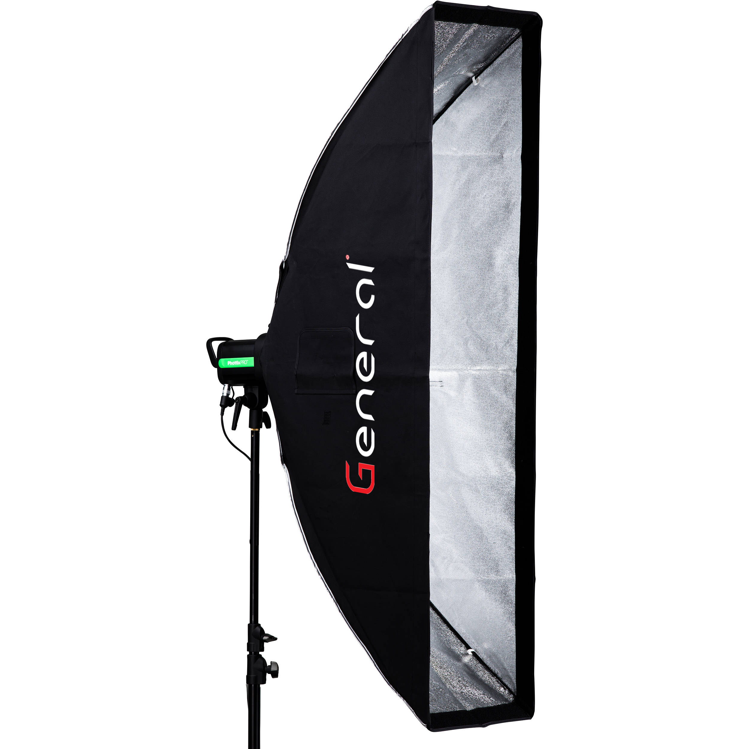General easy open Strip softbox with grid and Bowens 160*35cm