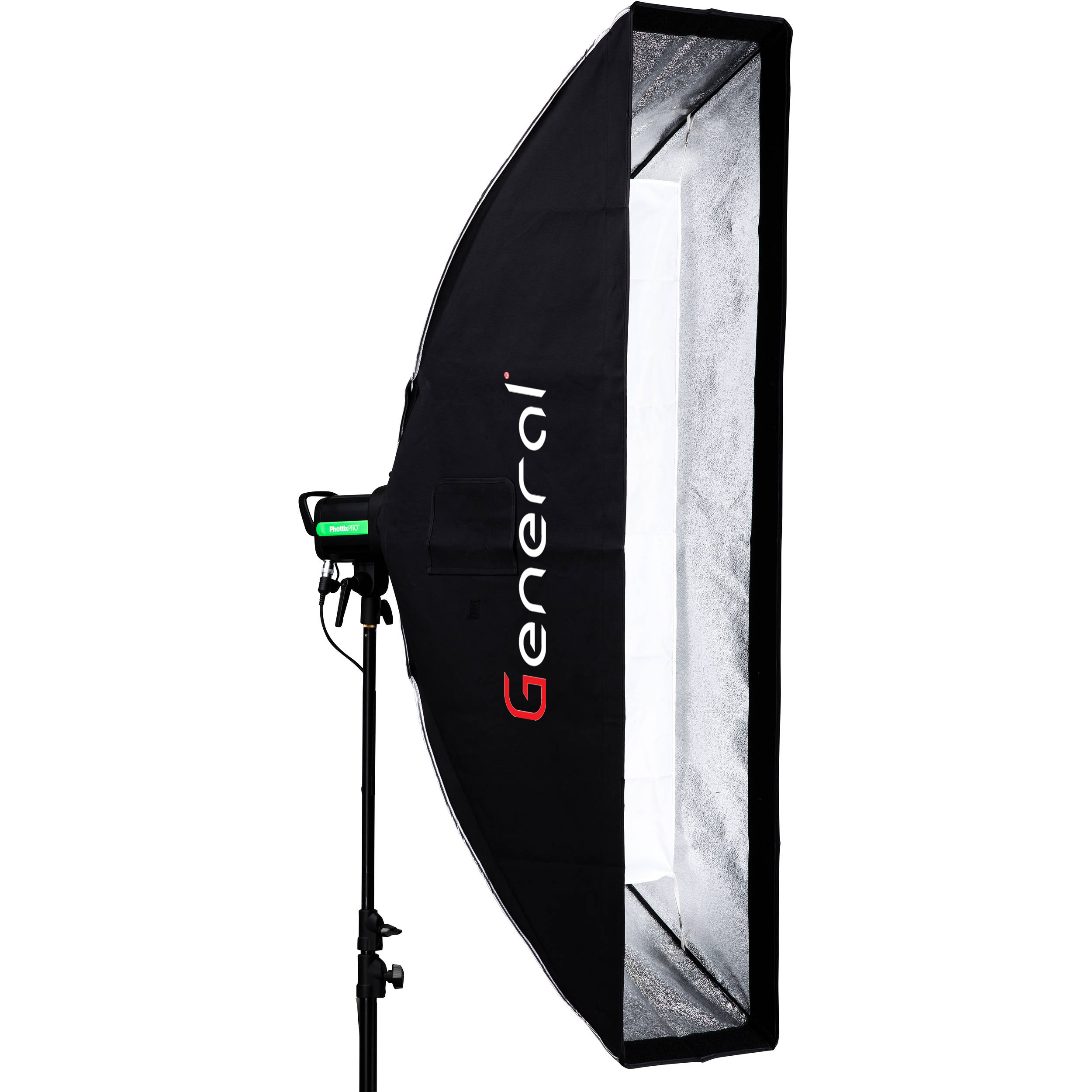 General easy open Strip softbox with grid and Bowens 160*35cm