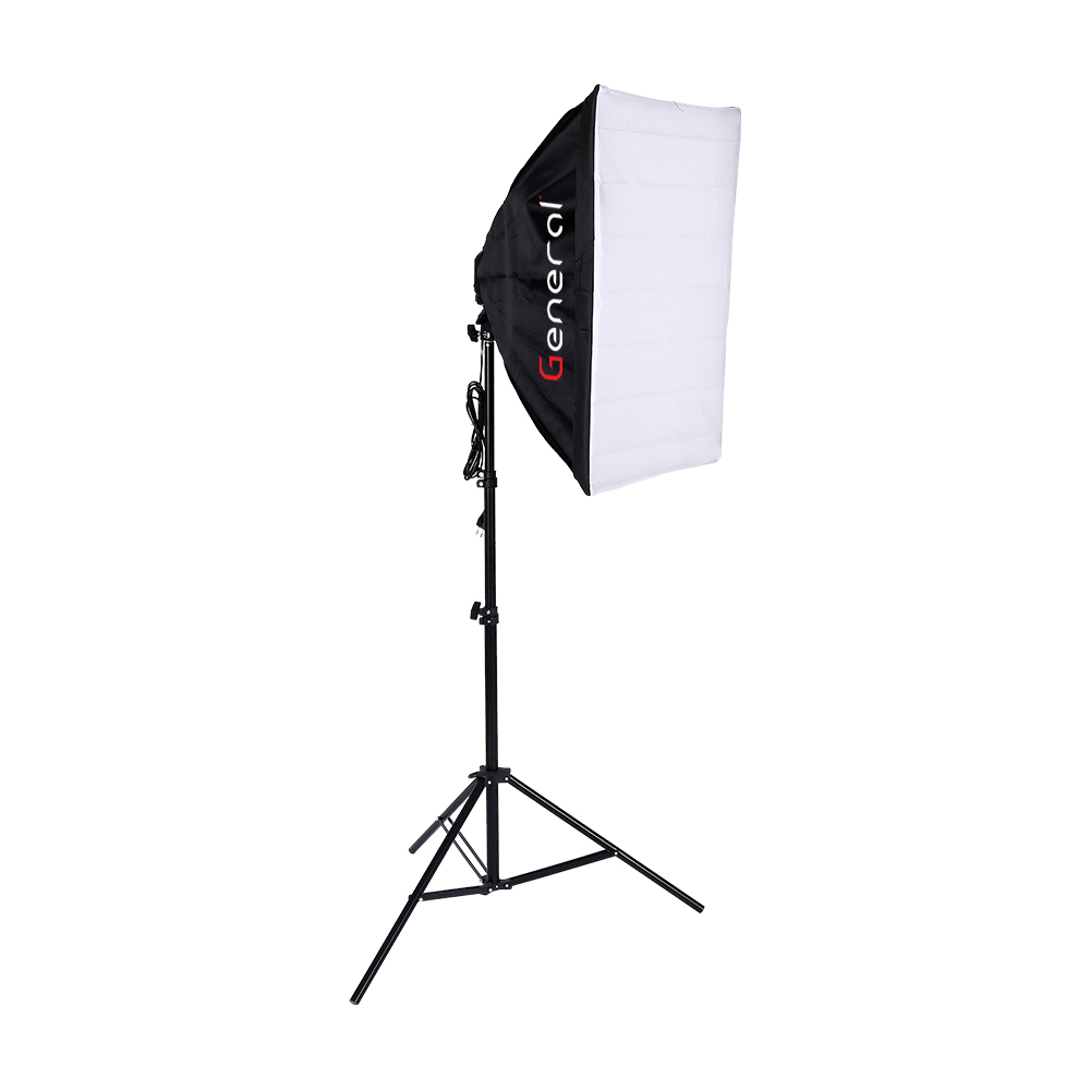 General 2 soft box with 5 lamp holder TL-5 kit