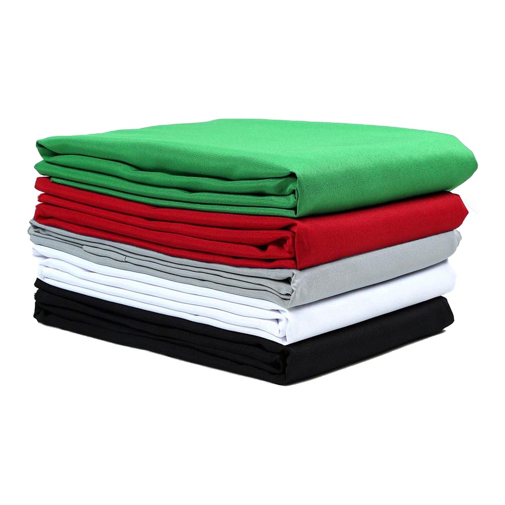 General cloth chroma 3*5 meters five chroma (black, white, green, gray, and red)