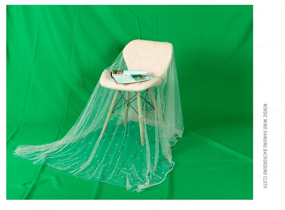 General FT-901 background Stand with clips and five chroma (black, white, green, gray and red)