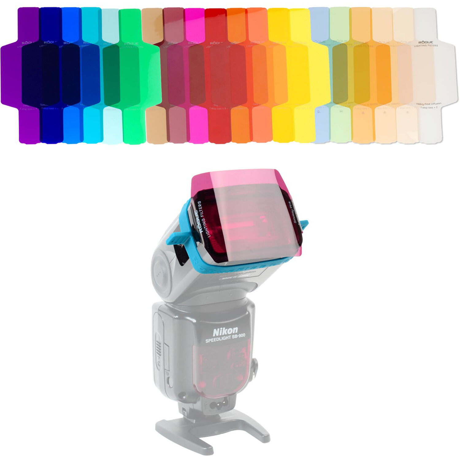 General hotographic Design Rogue Gels Universal Lighting Filter Kit (Set of 20 Gels)