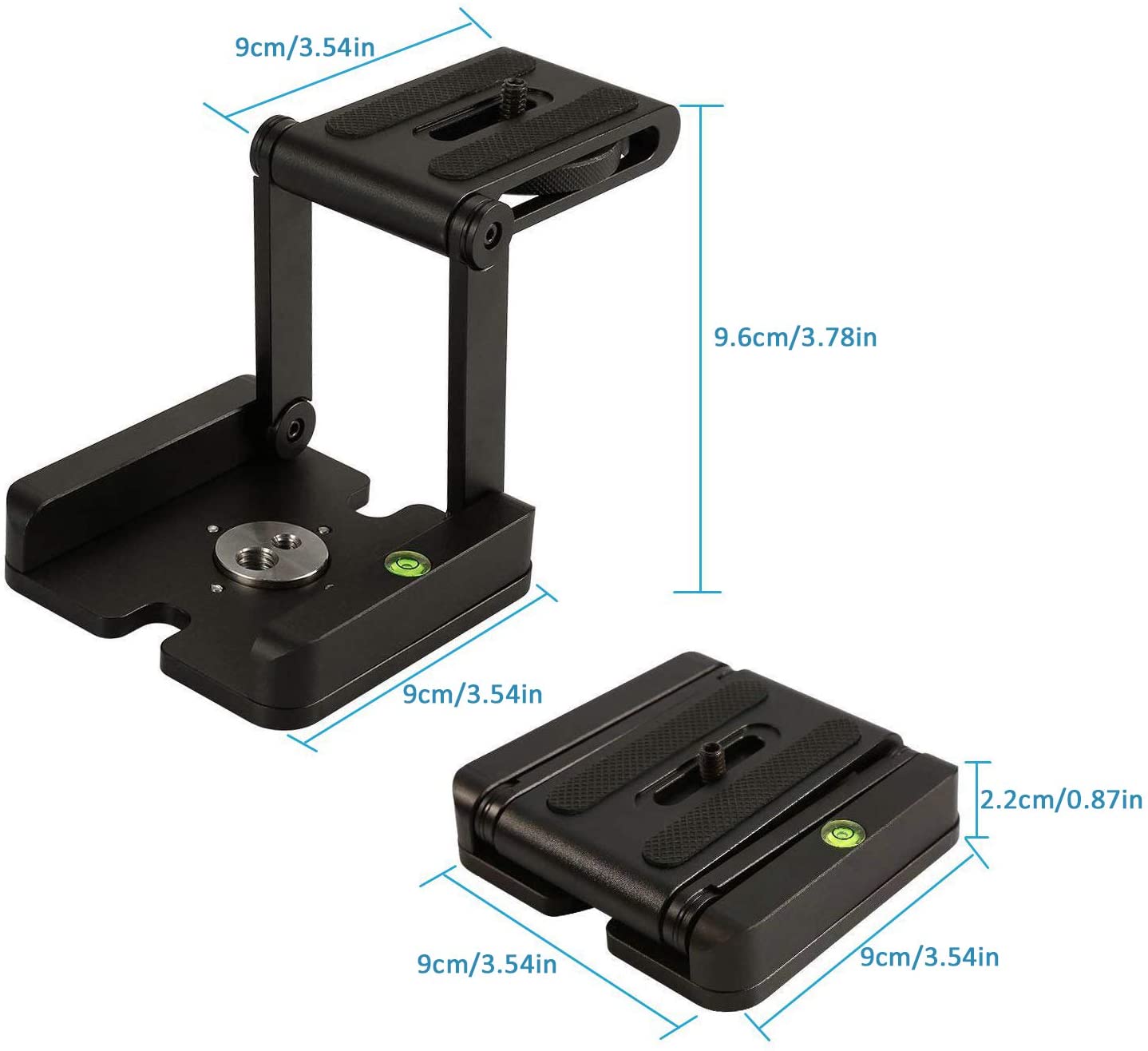 general Z Flex Tilt Tripod Head Aluminum Alloy Folding