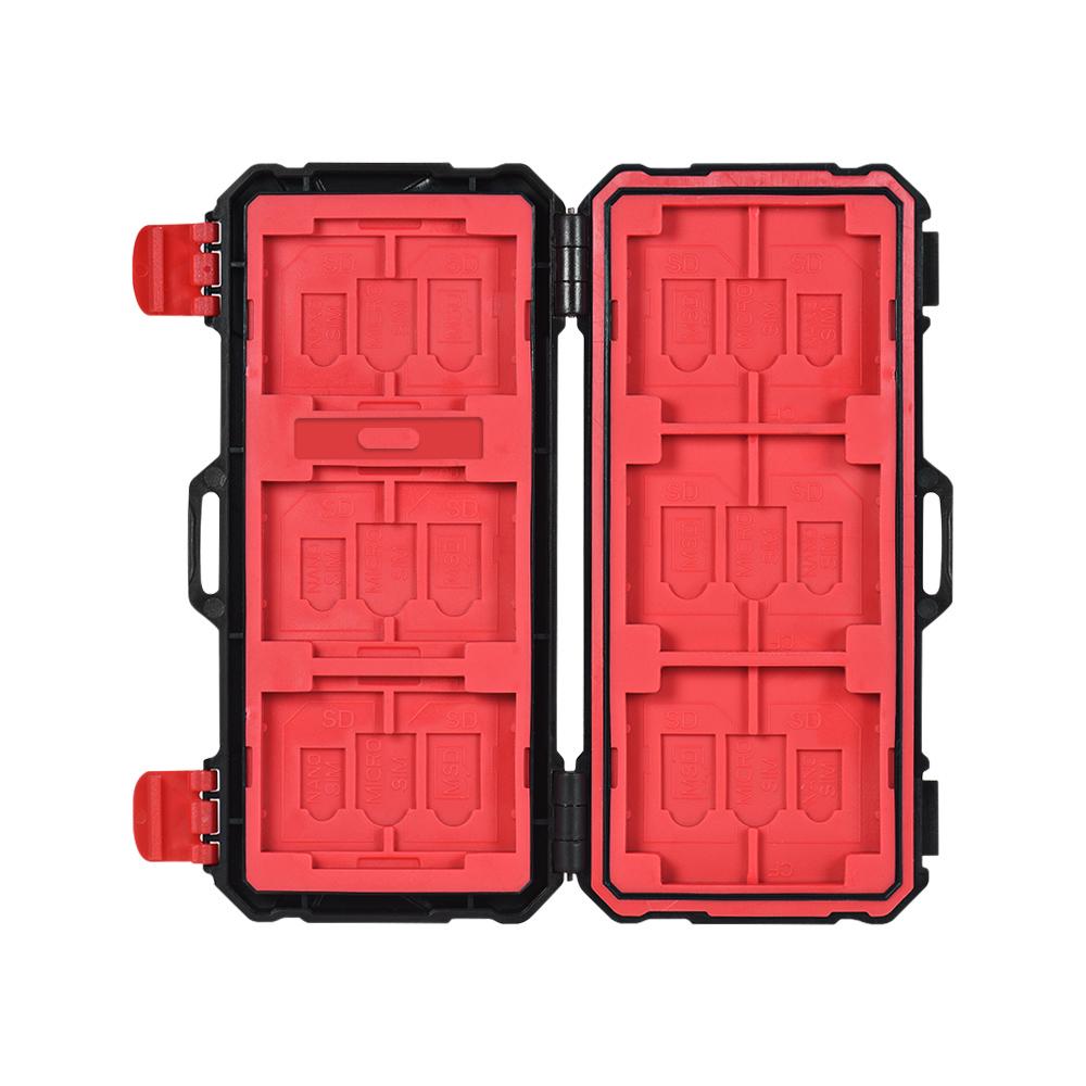 lensgo Memory Card Case Water-resistant KH-15