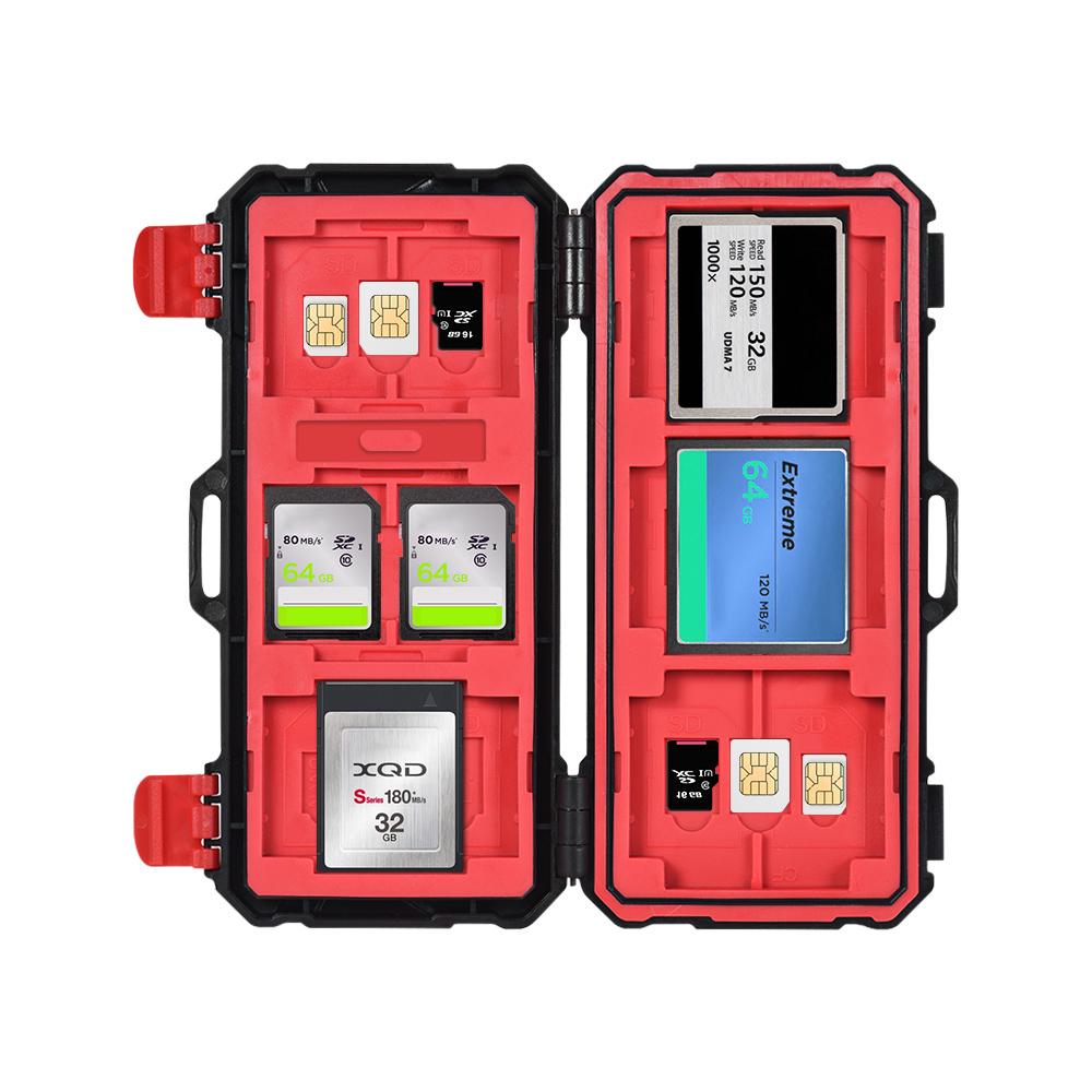 lensgo Memory Card Case Water-resistant KH-15