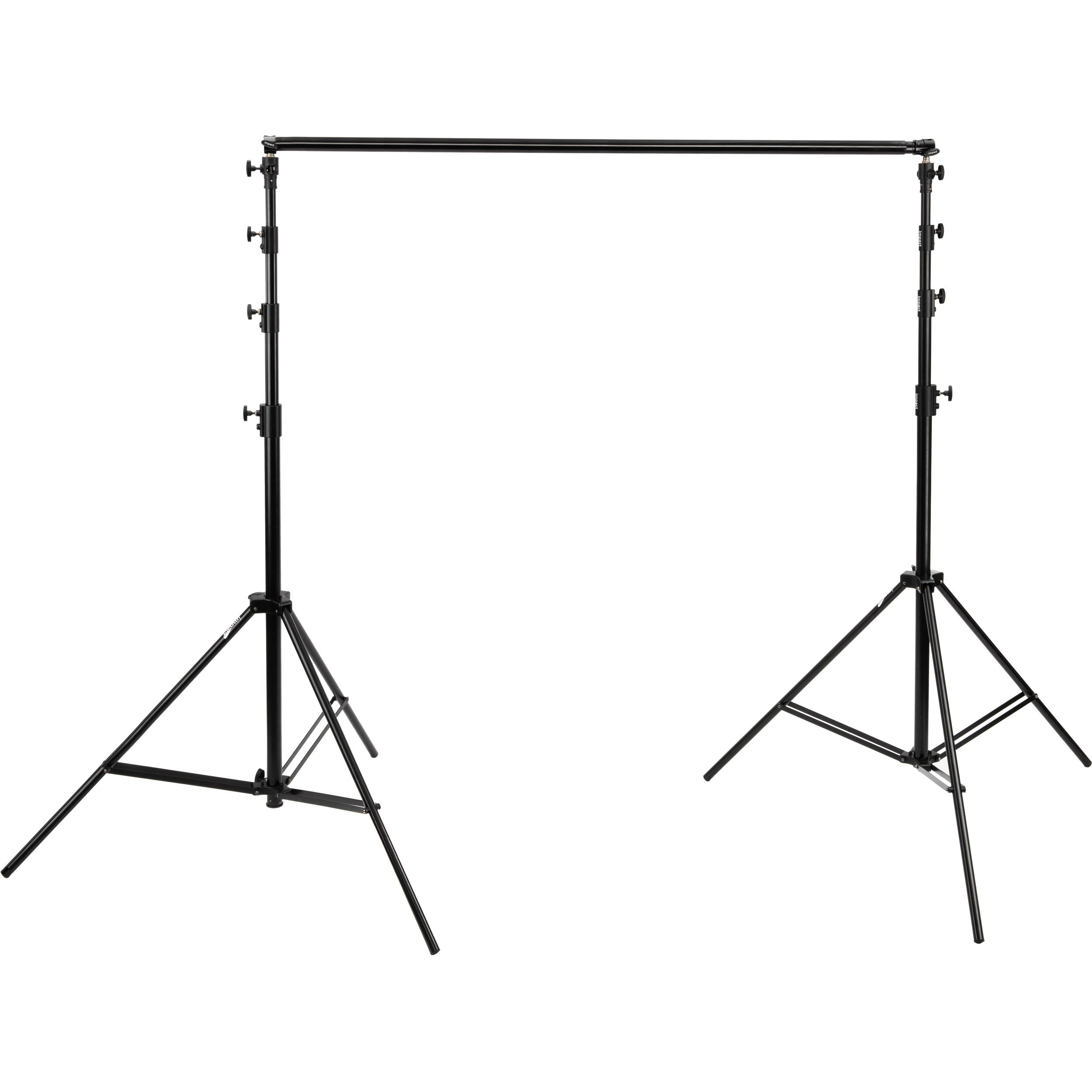 General 2-Light Kit with Background Support System